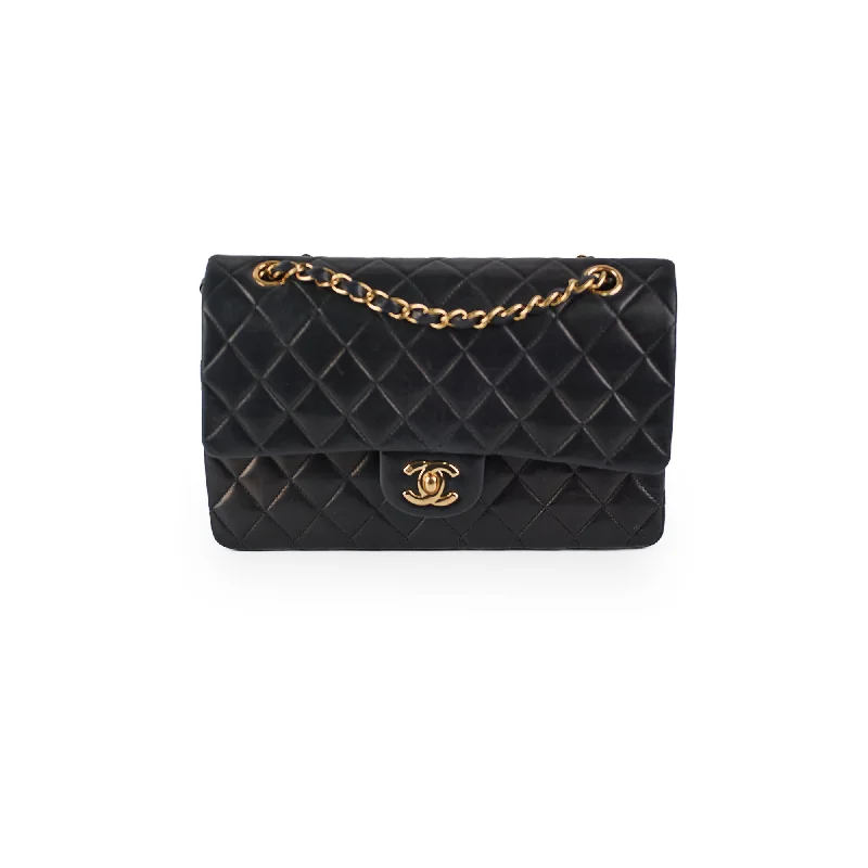 Chanel Vintage Classic Flap M/L Lambskin Black - Series 7