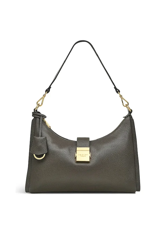 Radley Sloane Street Leather Shoulder Bag, Thunder