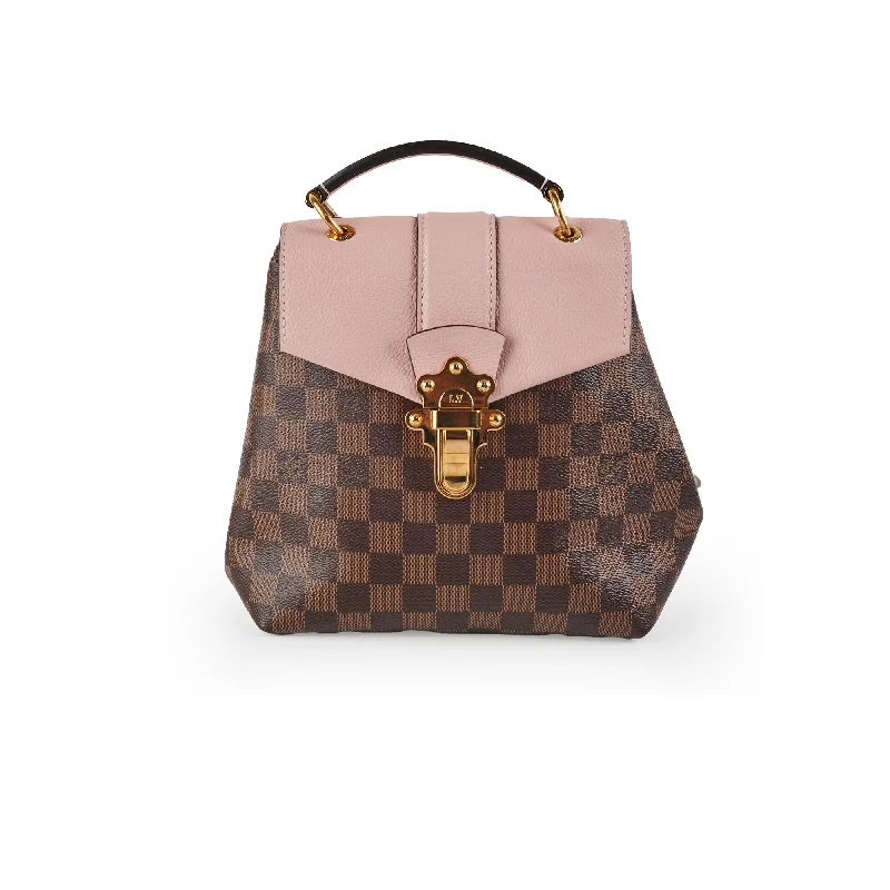 Louis Vuitton Clapton Backpack Pink/Damier Ebene