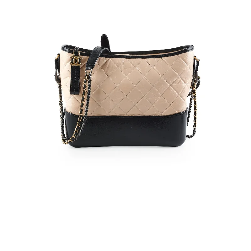 Chanel Medium Gabrielle Beige/Black