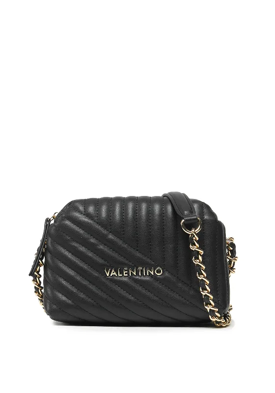 Valentino Laax Re Quilted Crossbody Bag, Black