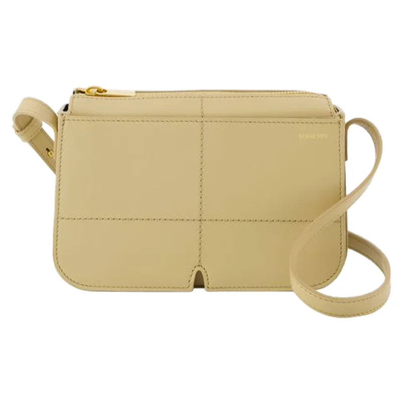 Small Snip Crossbody - Burberry - Leather - Beige