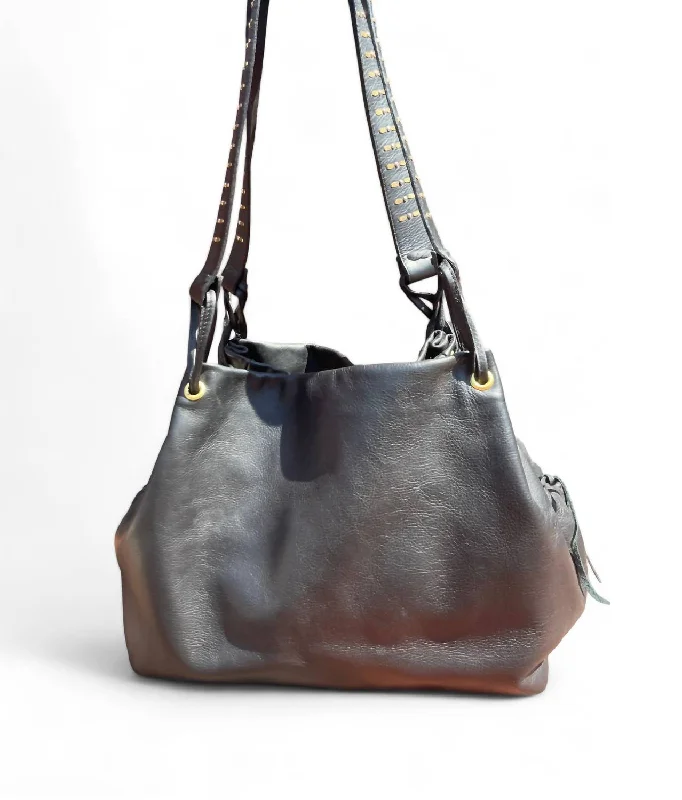 Halo Handbag In Grey