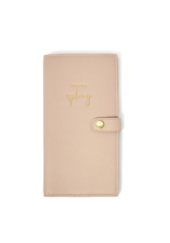 Katie Loxton Forever Exploring Travel Wallet, Soft Tan