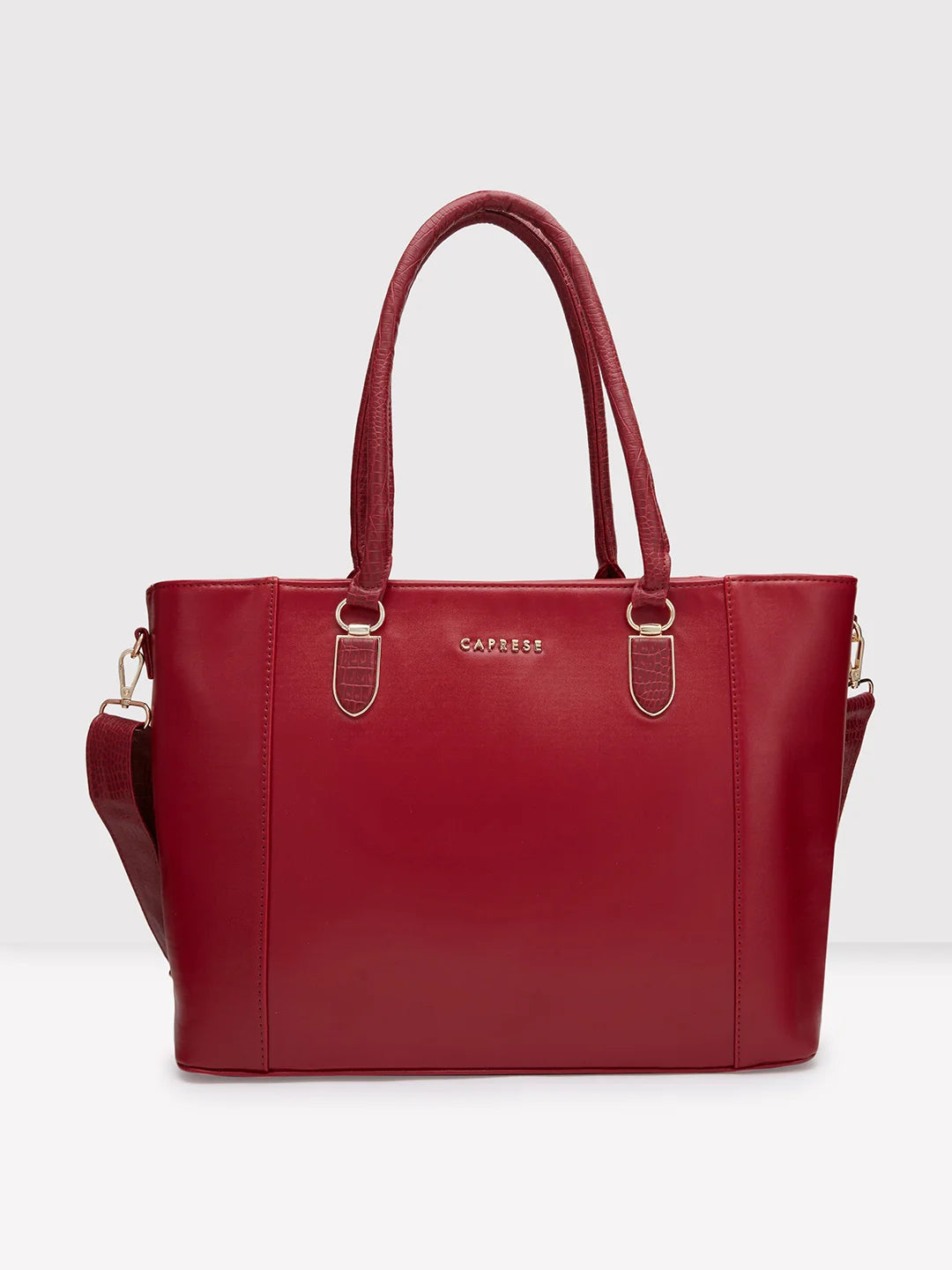 Caprese Esme Laptop Tote Extra Large Bordeaux