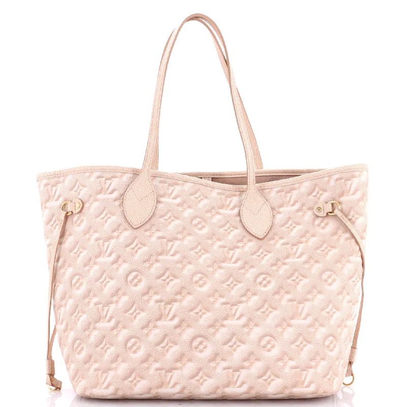 Neverfull NM Tote Stardust Monogram Empreinte Leather MM