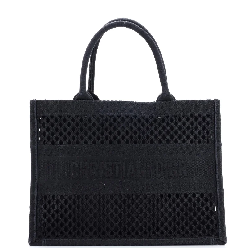 Book Tote Mesh Canvas Medium