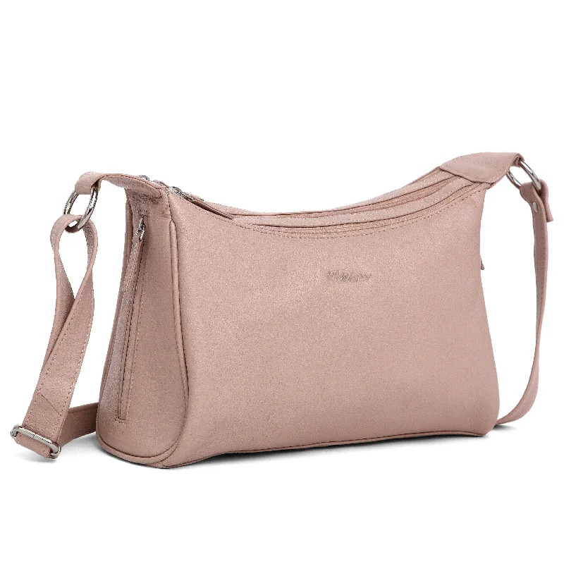 WildHorn® Upper Grain Genuine Leather Shoulder Bag | Cross body Bag With Adjustable Strap for Girls & Women.