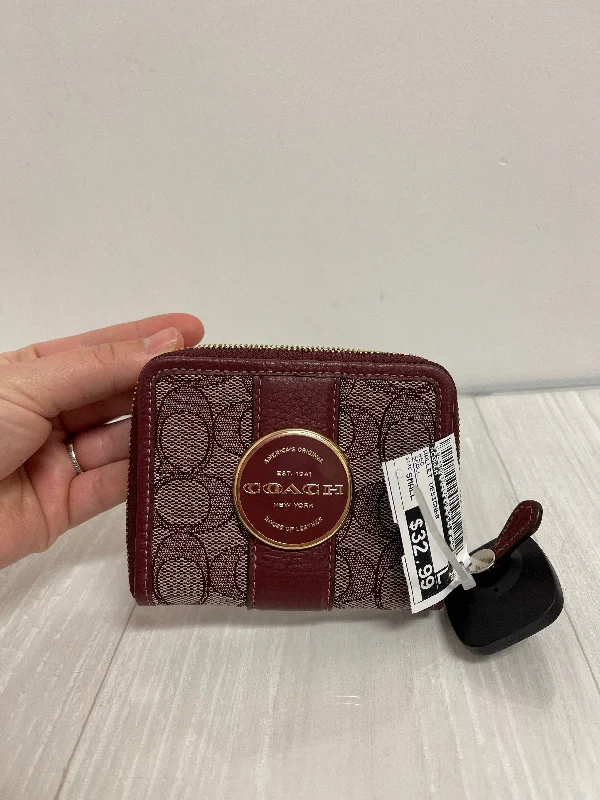 Wallet Designer By Coach, Size: Small