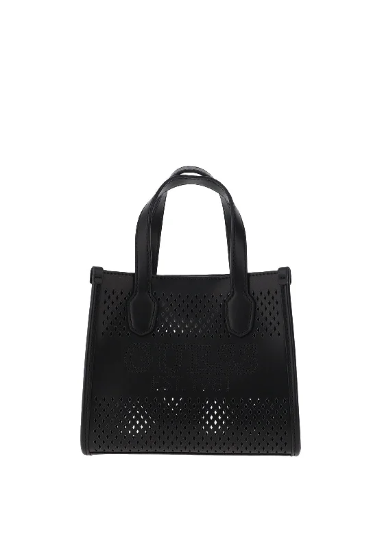 Guess Katey Perf Mini Tote, Black