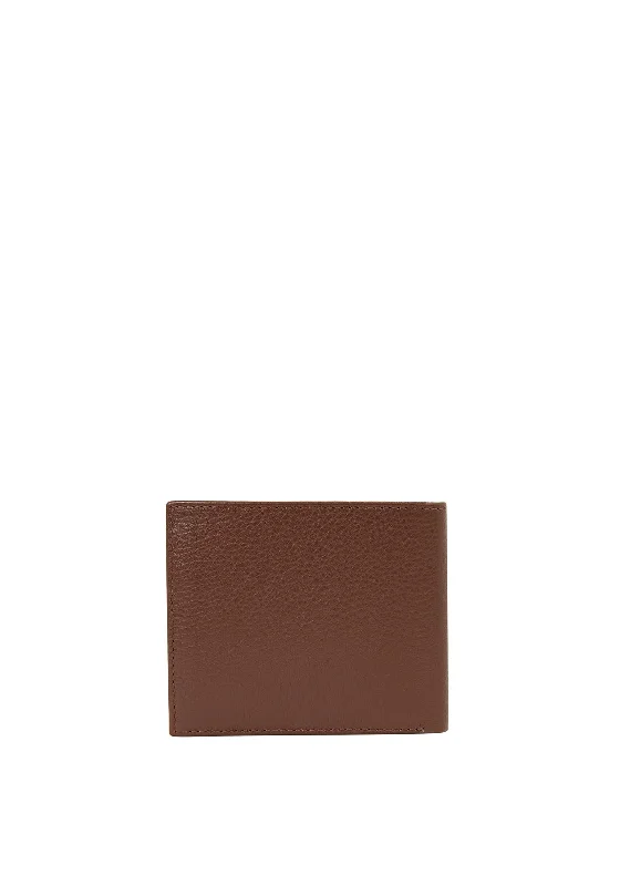 Tommy Hilfiger Central Grained Leather Wallet, Brown