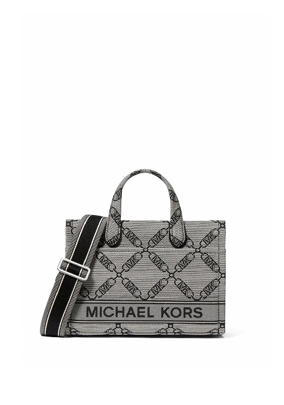 MICHAEL Michael Kors Small Gigi Messenger Tote Bag, Black