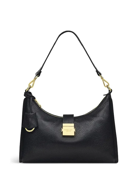 Radley Sloane Street Leather Shoulder Bag, Black