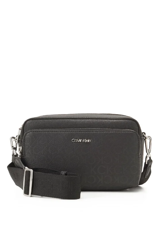 Calvin Klein Monogram Camera Bag, Black