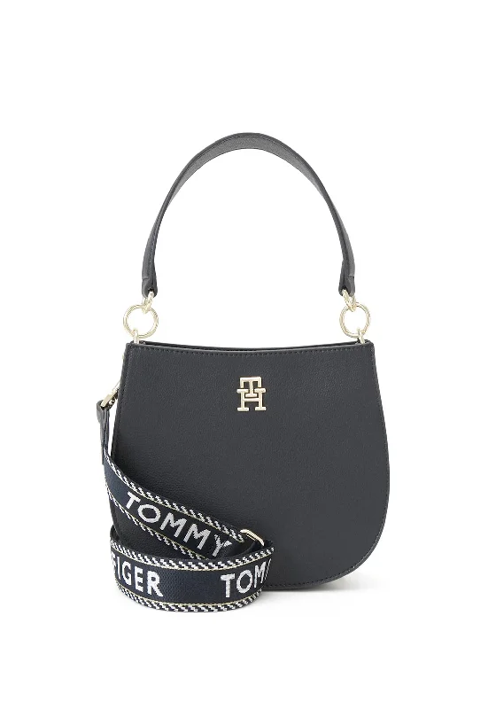 Tommy Hilfiger Small Monogram Crossbody Bag, Navy