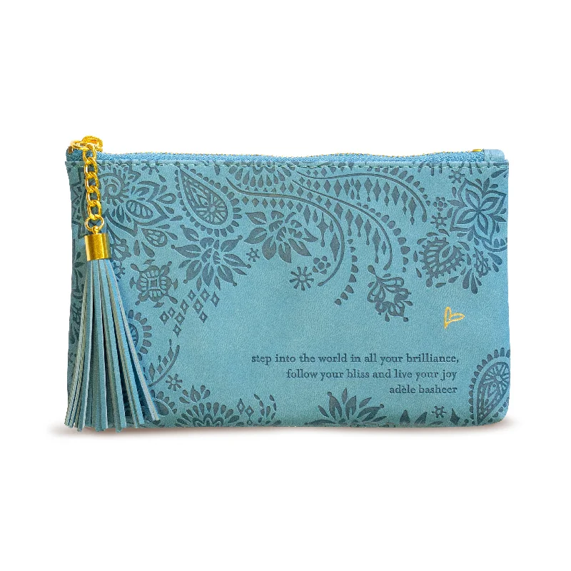 Follow Your Bliss Essentials Purse - Denim Days Blue