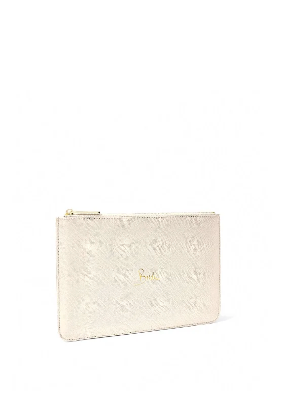 Katie Loxton Bride Perfect Pouch, Gold