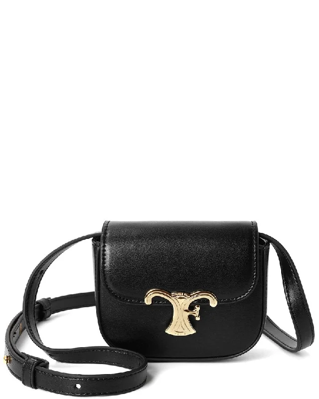 Tiffany & Fred Paris Mini Smooth Leather Crossbody