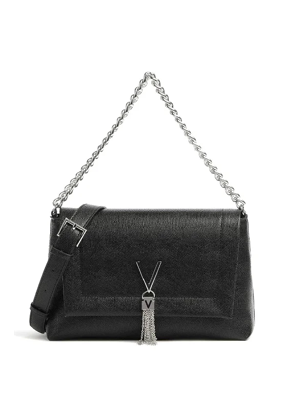 Valentino Oceania Satchel Bag, Nero