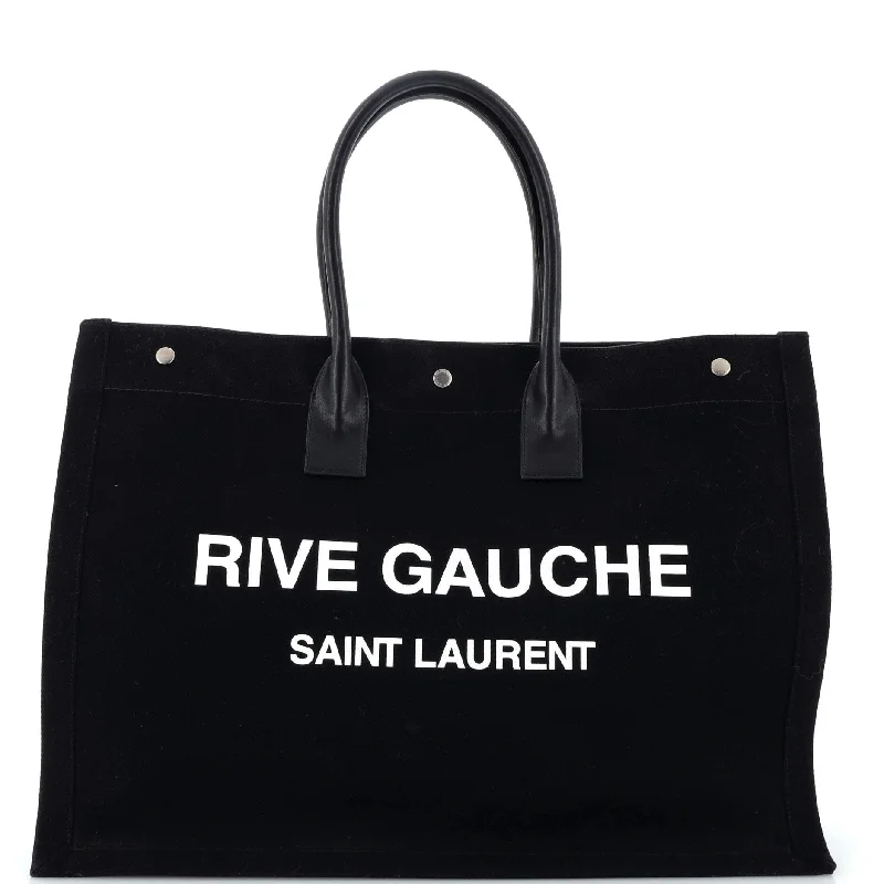 Rive Gauche Shopper Tote Canvas Large