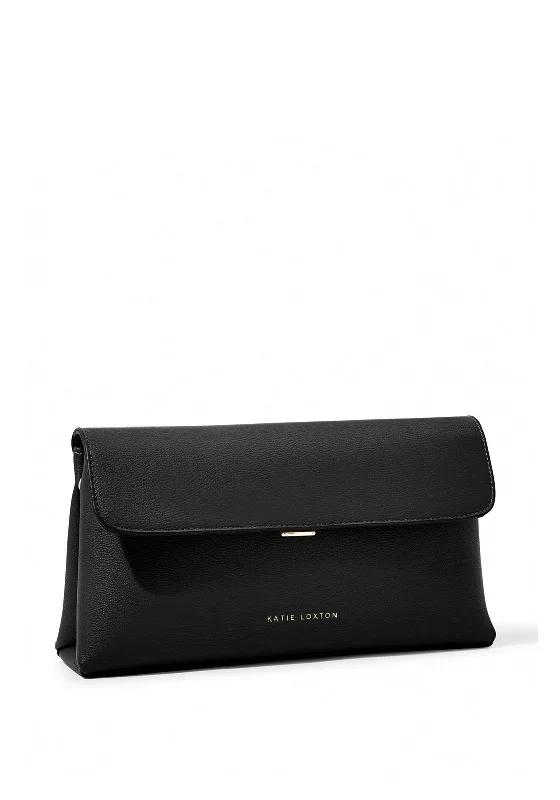 Katie Loxton Demi Clutch Bag, Black