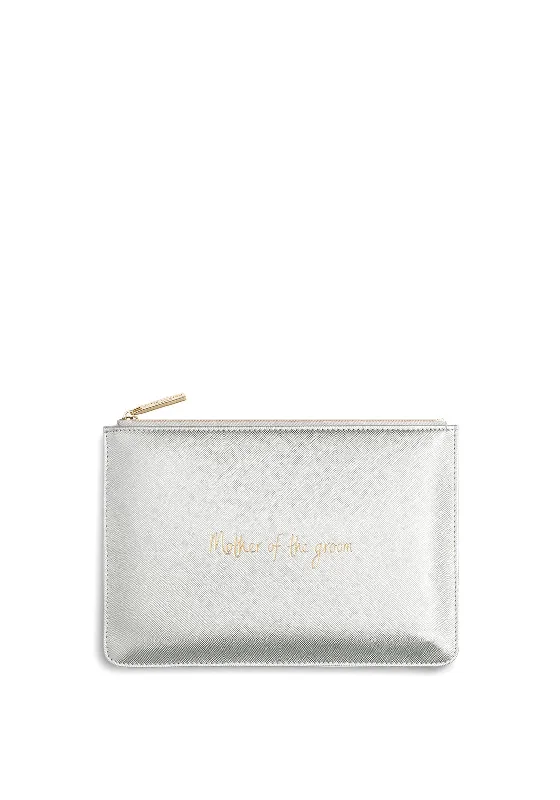 Katie Loxton Mother Of The Groom Perfect Pouch, Silver