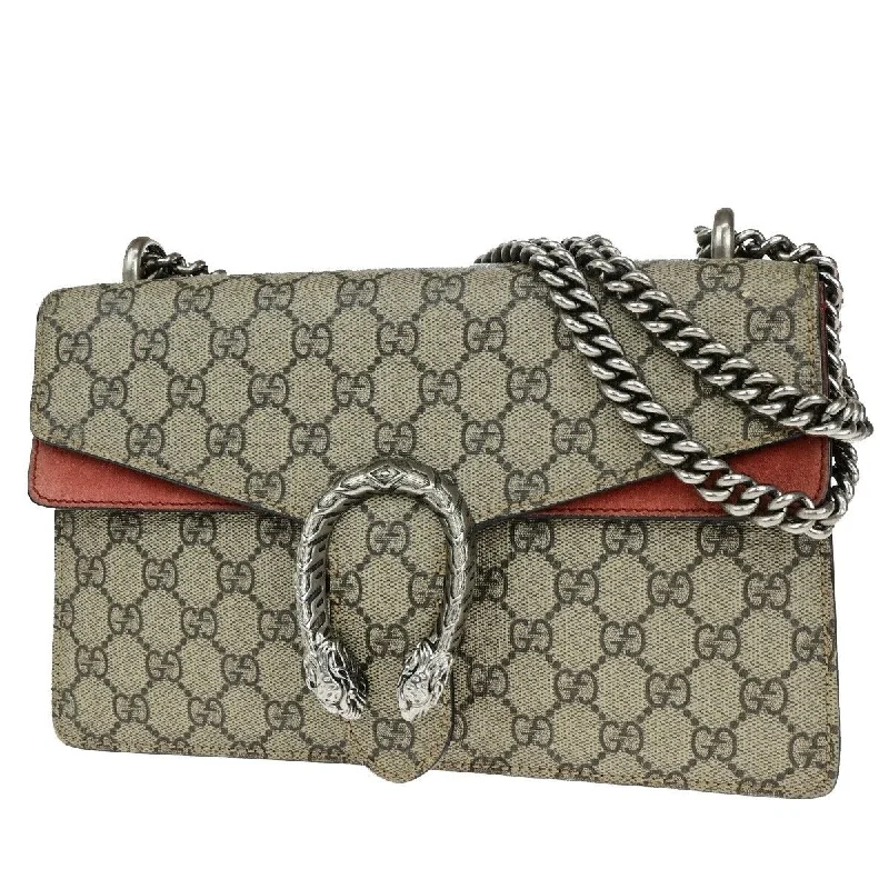 Gucci Dionysus  Canvas Shoulder Bag (Pre-Owned)