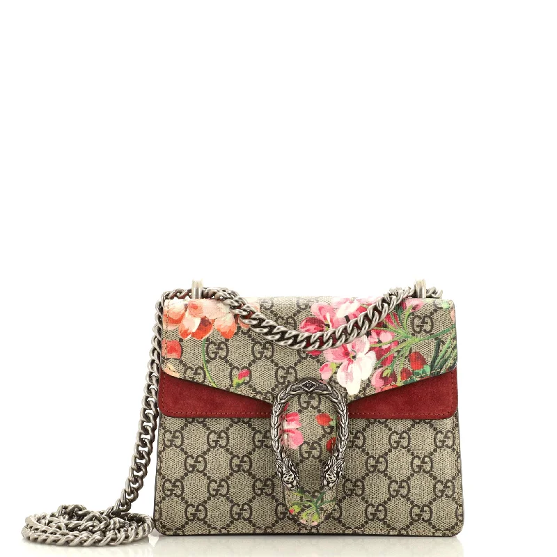 Dionysus Bag Blooms Print GG Coated Canvas Mini