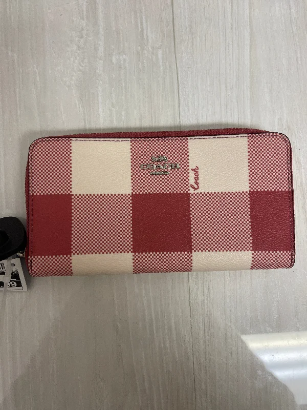 Wallet Designer By Coach, Size: Medium