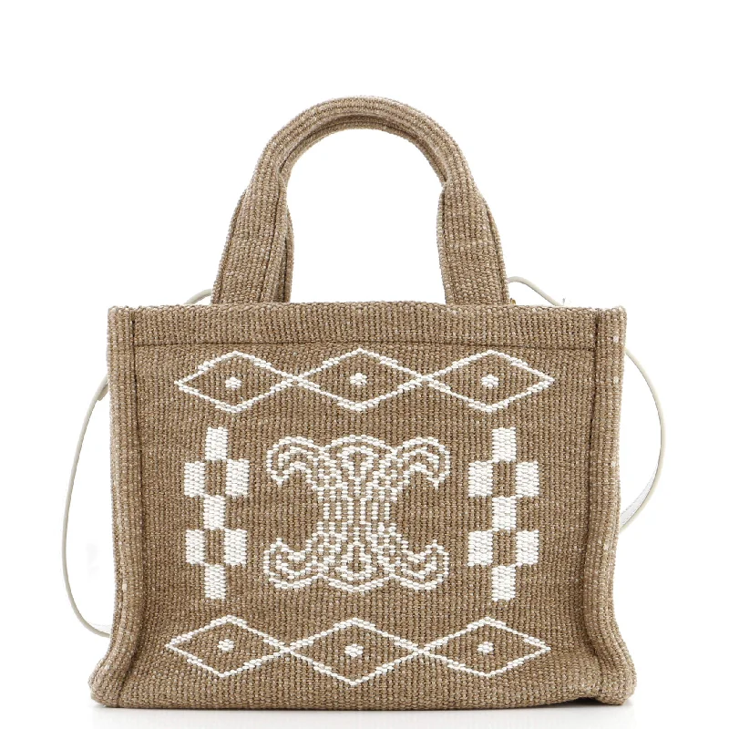 Cabas Thais Tote Printed Canvas Small