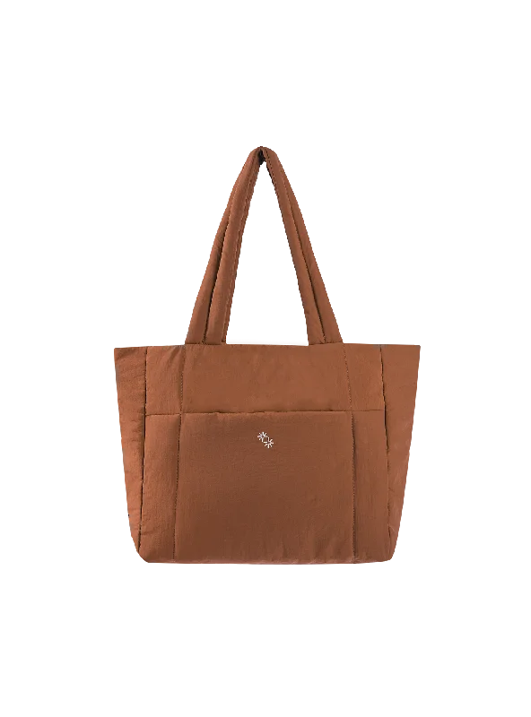 Puffer Shopper (Pecan)