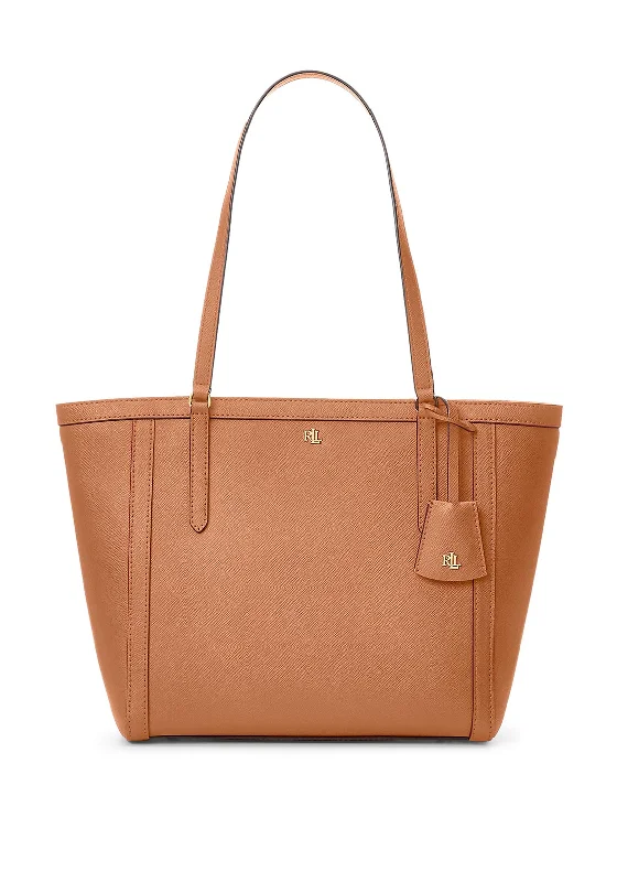 Ralph Lauren Clare Medium Tote Bag, Tan