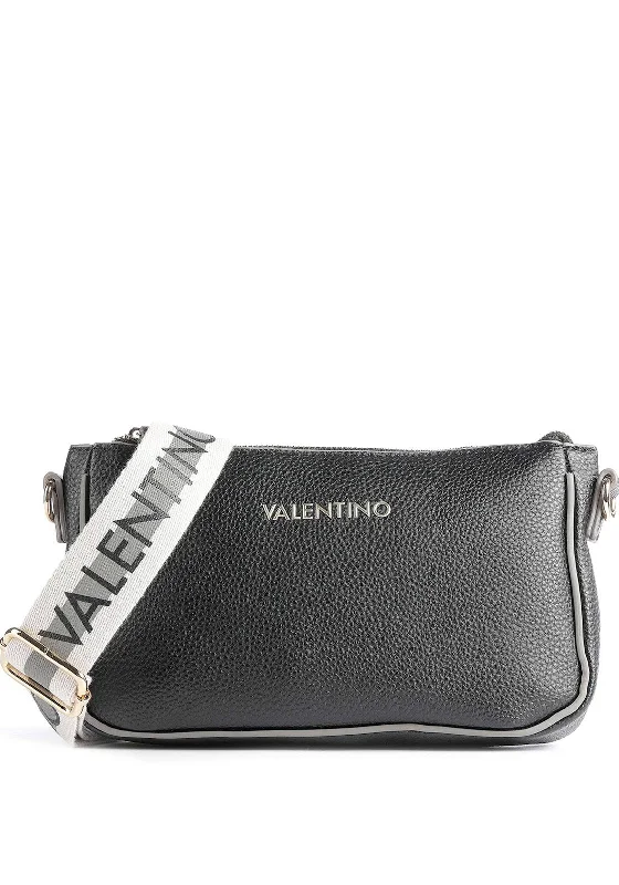 Valentino Swim Re Pochette Shoulder Bag, Black