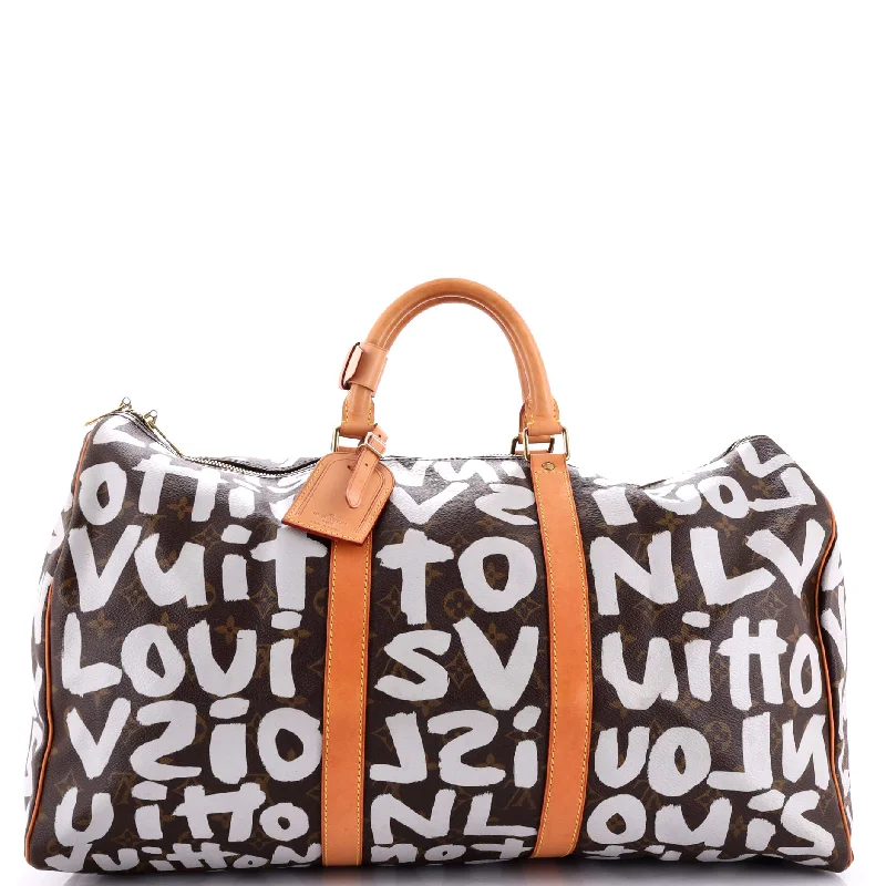 Keepall Bag Limited Edition Monogram Graffiti 50