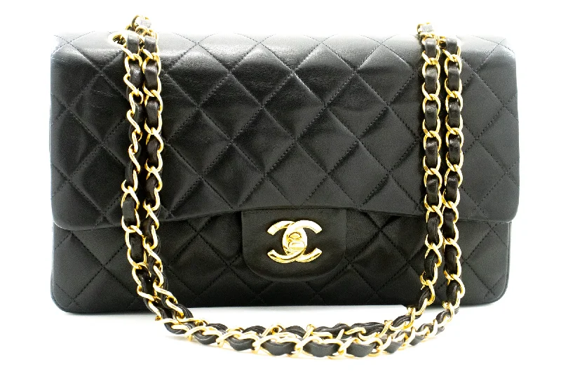 Chanel Double Flap  Leather Shoulder Bag (Pre-Owned)