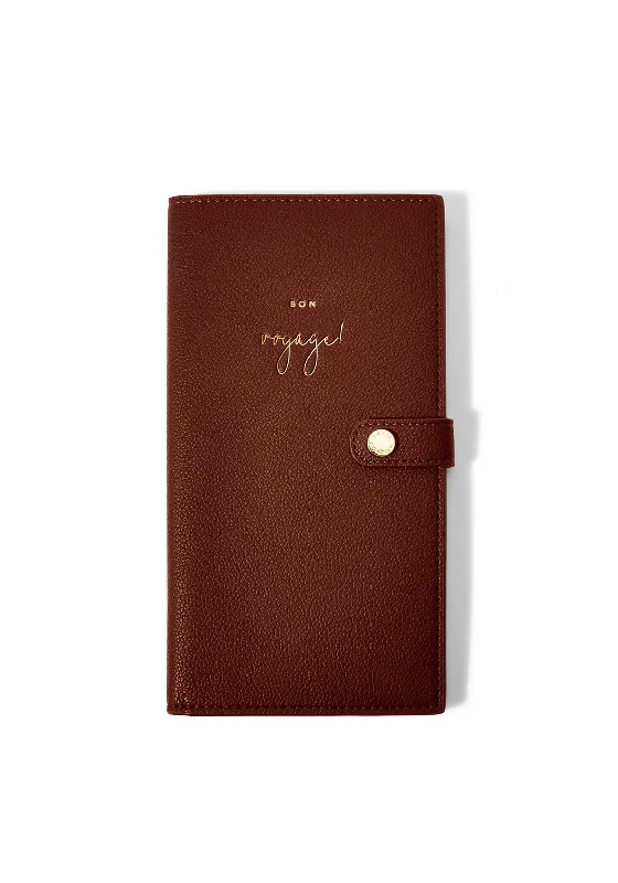 Katie Loxton Bon Voyage Travel Wallet, Cacao