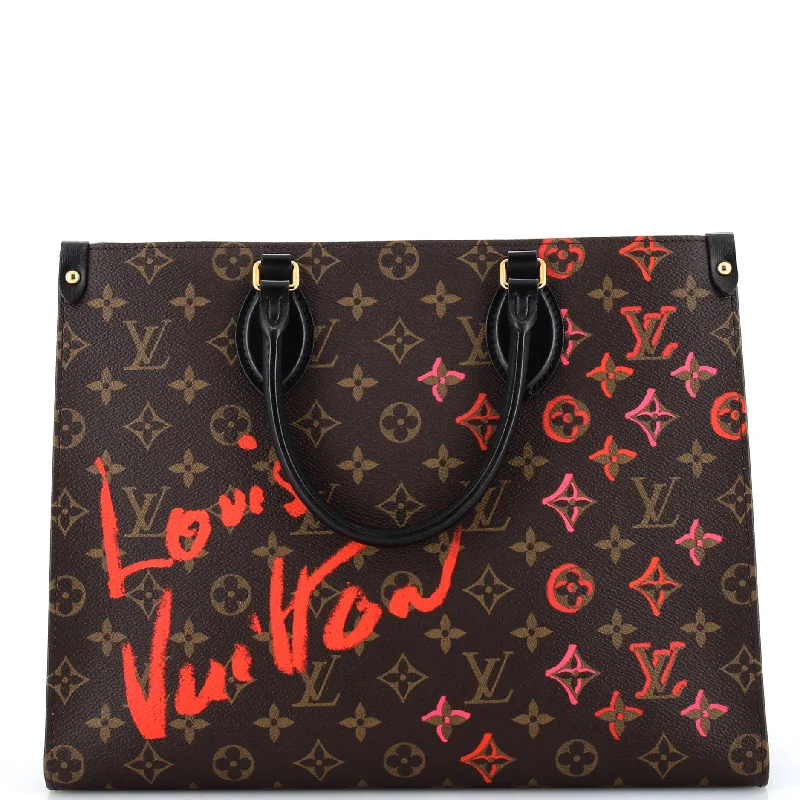 OnTheGo Tote Limited Edition Fall in Love Monogram Canvas MM