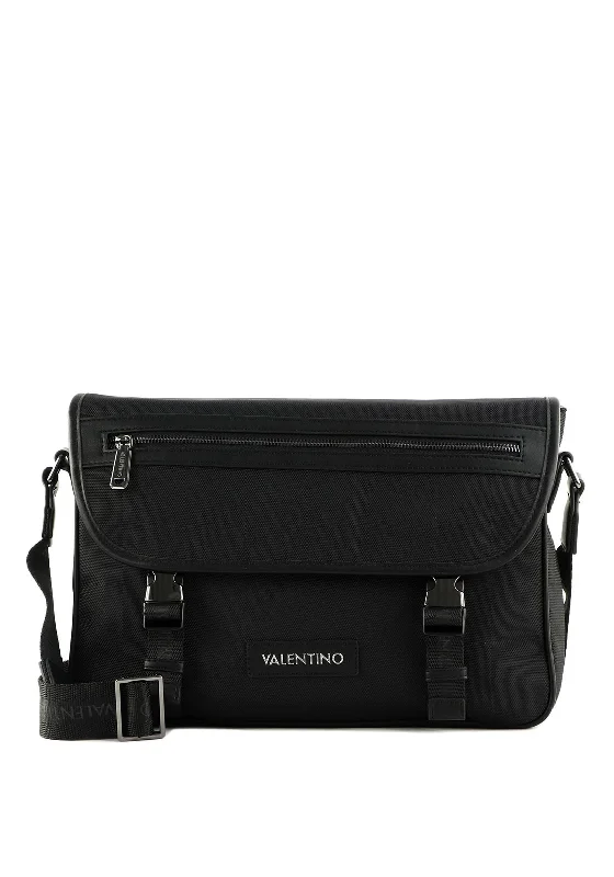 Valentino Nik RE Laptop Satchel Bag, Nero