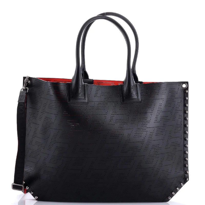 Cabalou Tote Perforated Leather