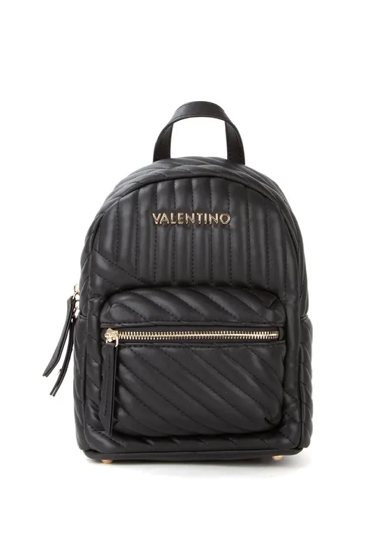 Valentino Laax Re Quilted Backpack, Black