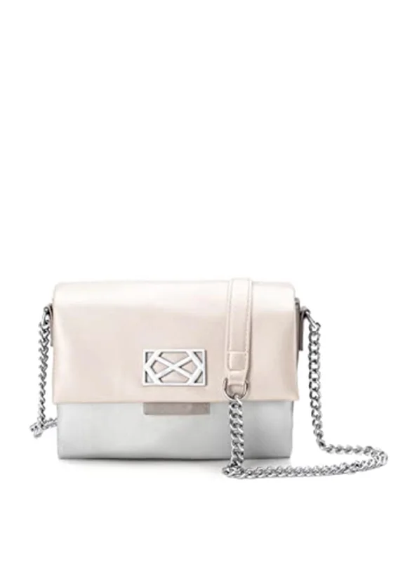 Xti Colour Block Small Crossbody Bag, Gold