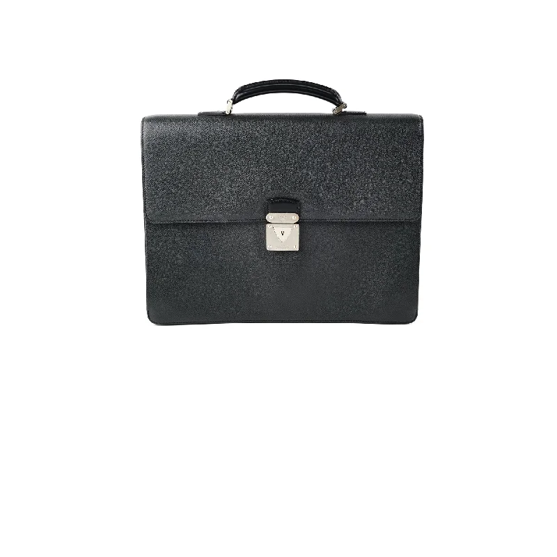 Louis Vuitton Laguito Business Briefcase Bag Black