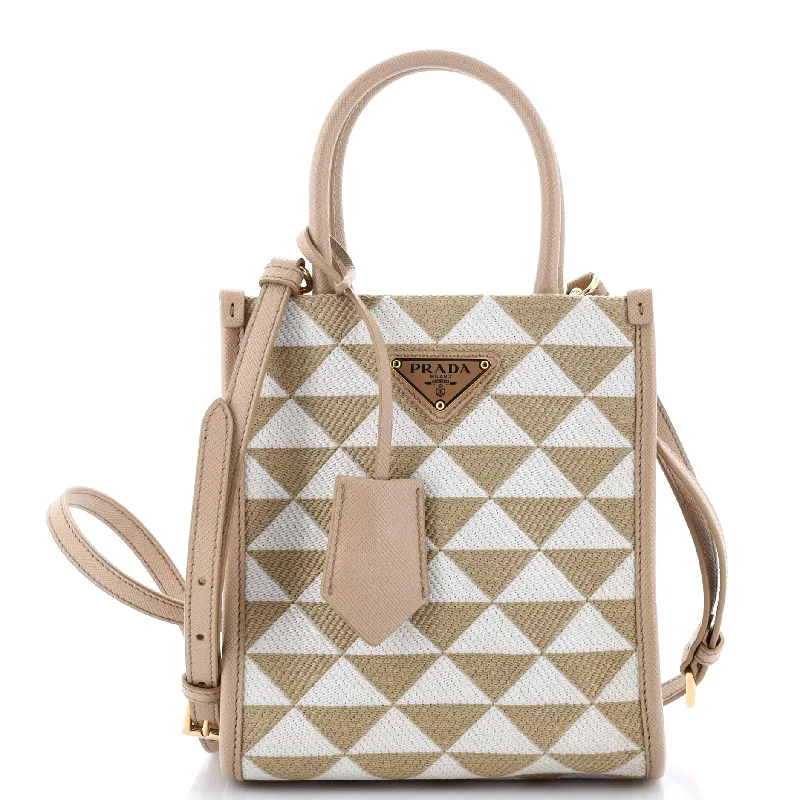 Symbole Shopper Tote Jacquard Mini