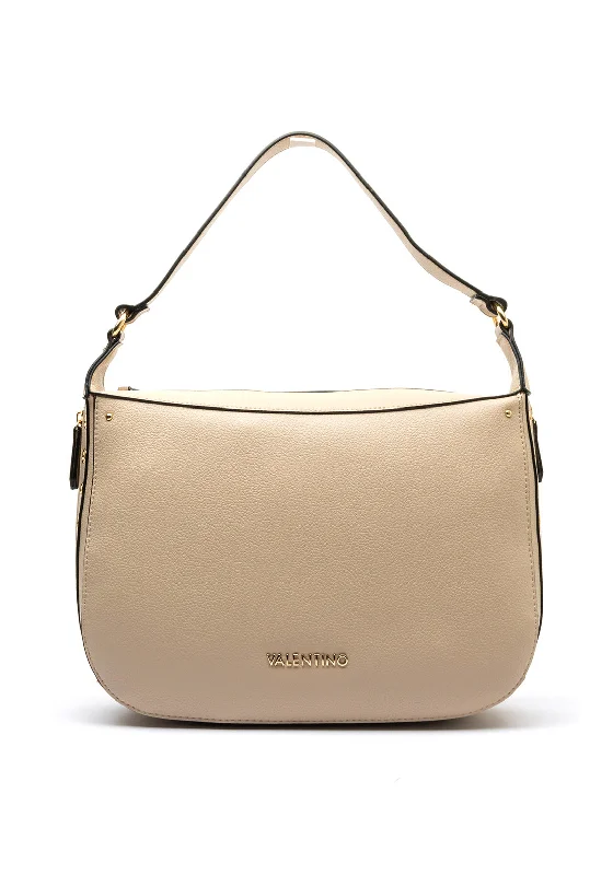 Valentino Megeve Eyelet Hobo Shoulder Bag, Ecru