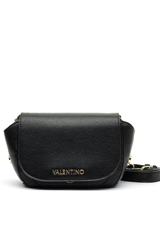 Valentino Megeve Eyelet Crossbody Bag, Black