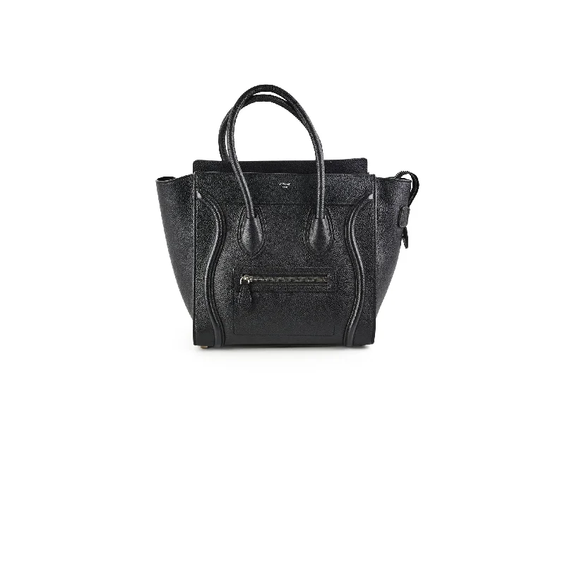 Celine Micro Luggage Black