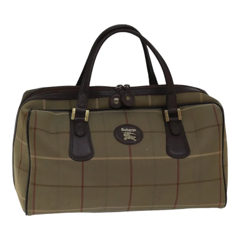 Burberry Nova Check  Canvas Travel Bag (Pre-Owned)