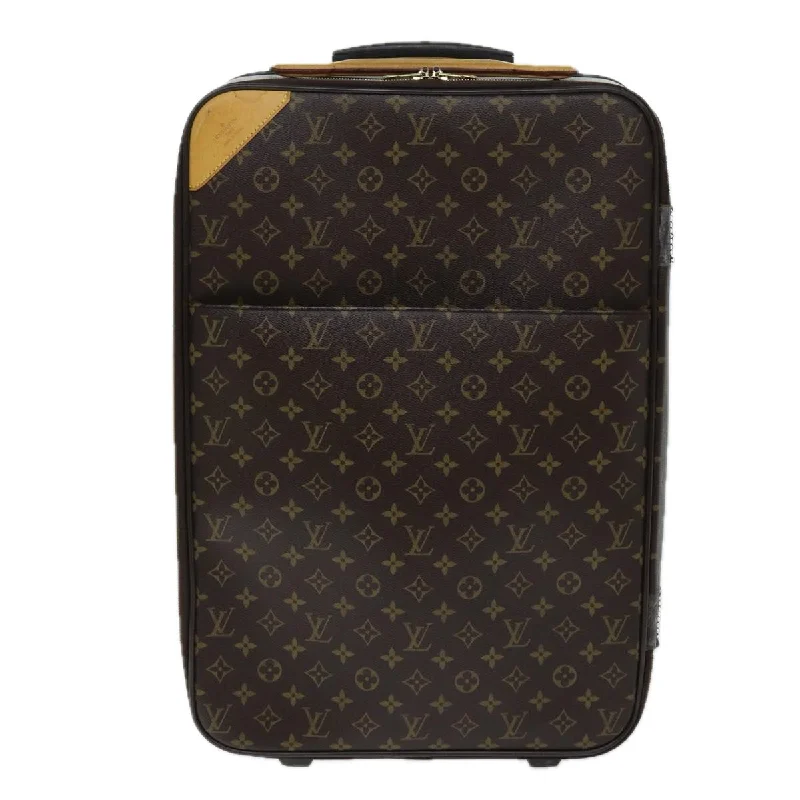 Louis Vuitton Pegase  Canvas Travel Bag (Pre-Owned)