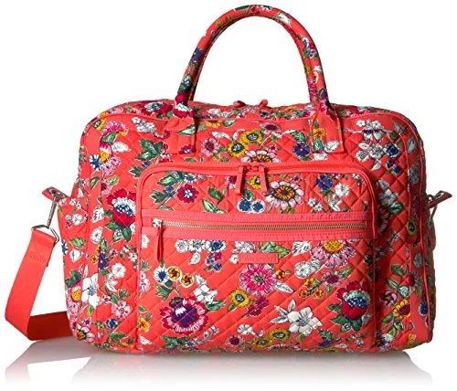 Vera Bradley Women'S Iconic Weekender Travel Bag-Signature