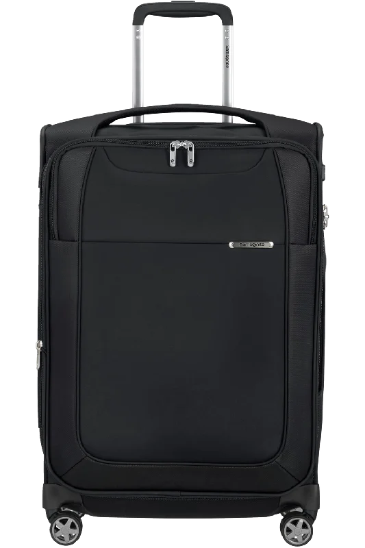 D'LITE 63cm Spinner Expandable (4 wheels) - Black